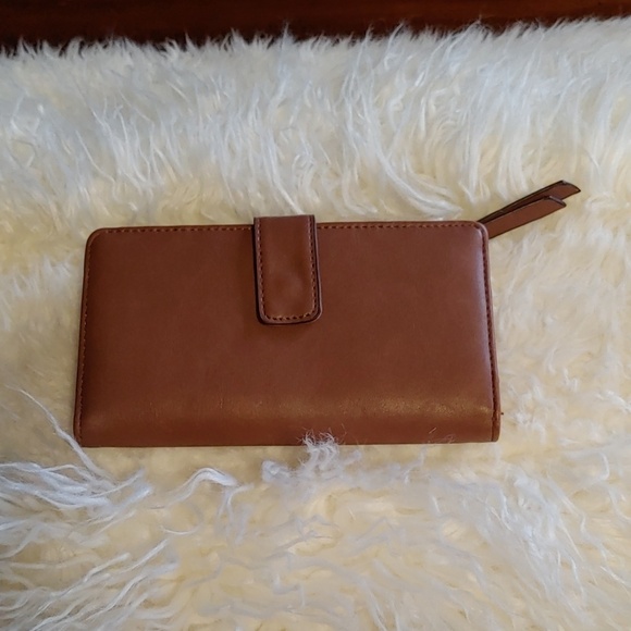 MIA & LUCA BROWN WALLET WITH COLOURED CARD SLOTS - Picture 2 of 8